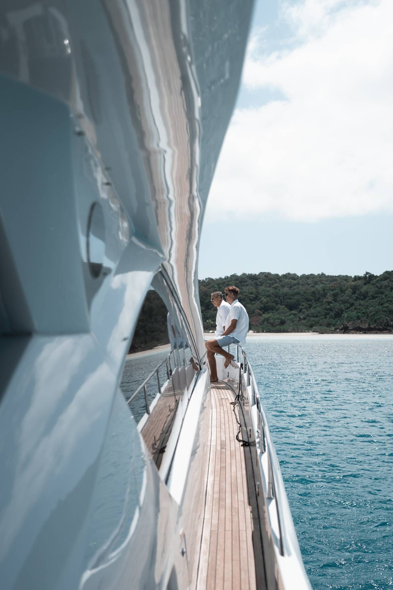 Sunset on board a Luxury Private Boat