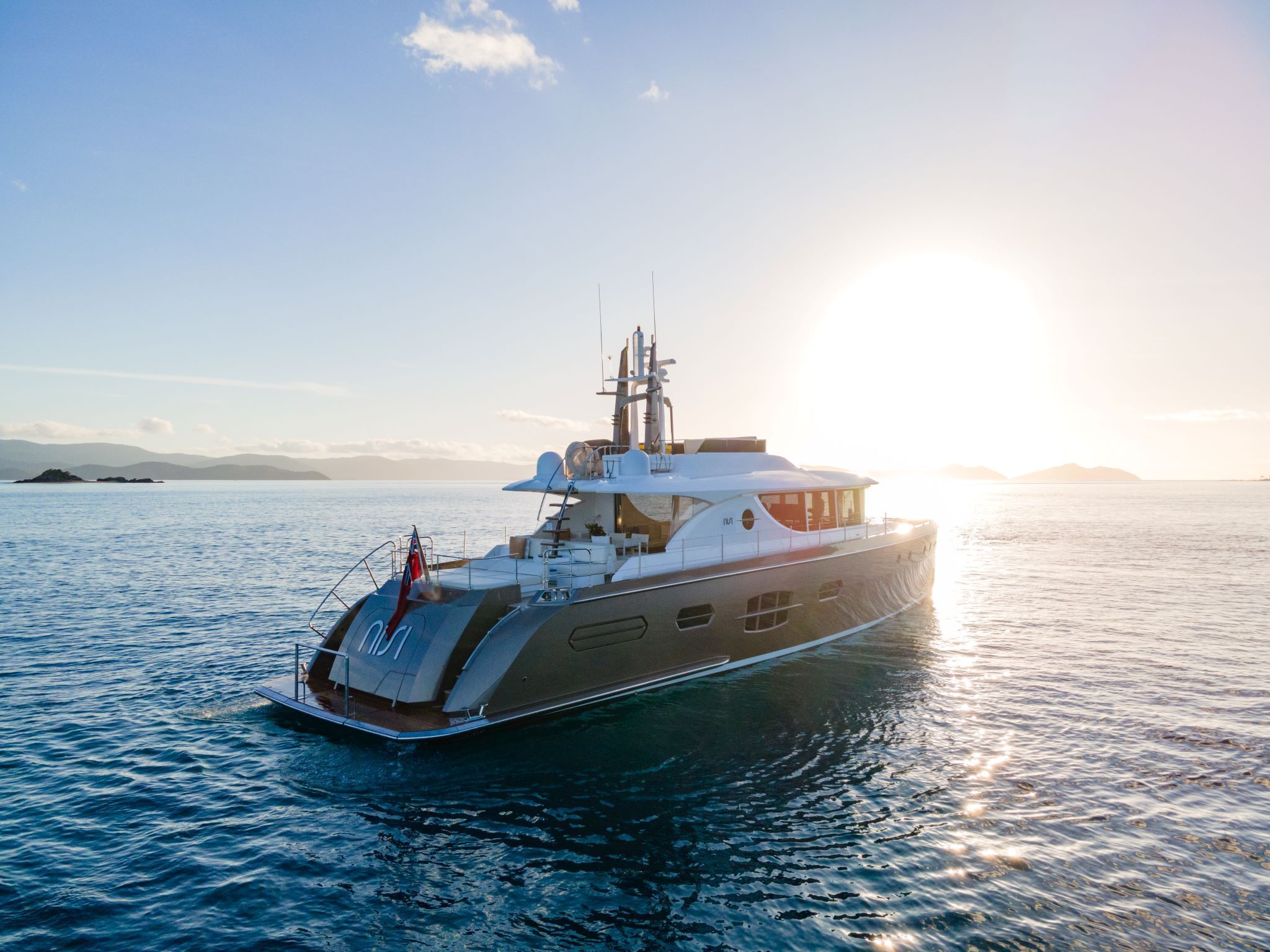 Sunset on board a Luxury Private Boat